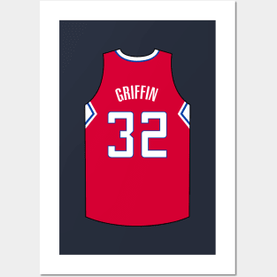 Blake Griffin Los Angeles Jersey Qiangy Posters and Art